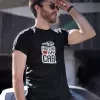 T-shirt homme personnalisé - Muscle car et usa - "Haters love my car"