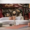 Papier Peint Panoramique Moteur Indian Vintage