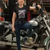 T-shirt femme personnalisé - Moto - "Firestarter"