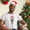 T-shirt homme personnalisé - Évènements - "Squelette bad santa"