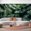 Papier Peint Panoramique Jungle Feuilles Monstera