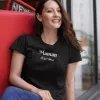 T-shirt femme personnalisé - Citations Famille / Motivation - "Maman d'amour"