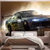 Papier Peint Panoramique Drift Car