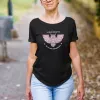 T-shirt femme personnalisé - Famille - "La plus chouette de toutes les mamans"