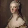 Affiche personnalisée Peinture 18e siècle Jean-Marc Nattier - Portrait de Marie-Adélaïde de France
