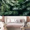 Papier Peint Panoramique Jungle Feuilles Monstera