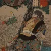 Papier Peint Panoramique Estampe 19e siècle Utagawa Kuniyoshi - Nojiri