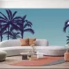 Papier Peint Panoramique Palmier Ombre