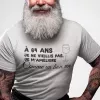 T-shirt homme personnalisés - Humour - "Comme un bon vin..."