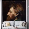 Papier Peint Panoramique Peinture 19e siècle François Flameng - Portrait d'Auguste Rodin
