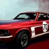 Affiche personnalisée Ford Mustang Boss