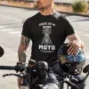 T-shirt homme personnalisé - Moto - "Une vie sans moto ?"
