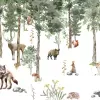 Affiche personnalisée Animaux Forêt