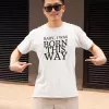 T-shirt homme personnalisé - Citations Musique - "Born this way"