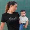 T-shirt femme personnalisé - Maman - "La définition de Maman"