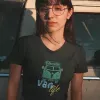 T-shirt femme personnalisé - Van - "Surf et van"