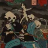 Affiche personnalisée Estampe 19e siècle Utagawa Kuniyoshi - Hosokute