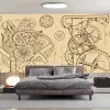 Papier Peint Panoramique Engrenages Plan Steampunk