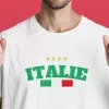 T-shirt homme personnalisé - Football - "Maillot de foot ITALIE"