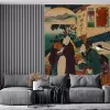 Papier Peint Panoramique Estampe 19e siècle Utagawa Kuniyoshi - Narai