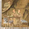 Papier Peint Panoramique Peinture 16e siècle Gu Gao - Immortels