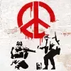 Affiche personnalisée Banksy - Soldats Peace