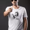 T-shirt homme personnalisé - Musique - "Signature de Johnny"