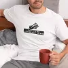 T-shirt homme personnalisé - Citations Humour - "Je ne ronfle pas"