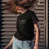 T-shirt femme personnalisé - Musique - "S'il suffisait qu'on s'aime..."