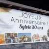Banderole anniversaire personnalisée - Photo, prénom et texte