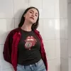 T-shirt femme personnalisé - Musique - "Langue de vampire"