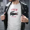 T-shirt homme personnalisé - Humour - "Fuck la peau lisse"