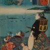 Papier Peint Panoramique Estampe 19e siècle Utagawa Kuniyoshi