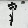 Affiche personnalisée Banksy - La Fille Aux Ballons