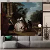 Papier Peint Panoramique Peinture 18e siècle Jean-Baptiste Pater - Le Baiser rendu