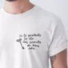 T-shirt homme personnalisé - Musique - "Je te promets la clé des secrets de mon âme"