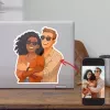 Sticker portrait personnalisé – style cartoon, dessin animé, bande dessinée