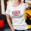 T-shirt femme personnalisé - Personnages - "Captain D"