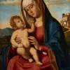 Papier Peint Panoramique Peinture 15e siècle Giovanni-Battista - Vierge à l'Enfant
