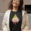 T-shirt femme personnalisé - Évènements - "Sapin de Noël"