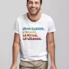 T-shirt homme personnalisé - Humour - "L'homme, le mythe, la légende..."