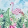 Papier Peint Panoramique Flamand Rose