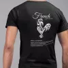 T-shirt homme personnalisé - Football - "French supporter..."