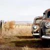 Papier Peint Panoramique Voitures Abandonnées