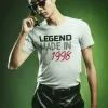 T-shirt homme personnalisé - Cadeau - "Legend made in... Gaming"