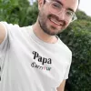 T-shirt homme personnalisé - Citations Famille / Motivation - "Papa d'amour"