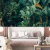 Papier Peint Panoramique Jungle Tropic Feuilles 2