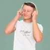 T-shirt homme personnalisé - Musique - "S'il suffisait qu'on s'aime..."