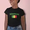 T-shirt femme personnalisé - Football - "Maillot de foot SÉNÉGAL"