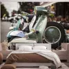 Papier Peint Panoramique Scooter Vintage